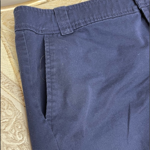NYCO Stretch Cotton Navy Blue Shorts - Picture 3 of 8
